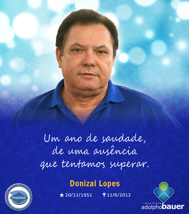 Donizal Lopes – Um ano de saudade