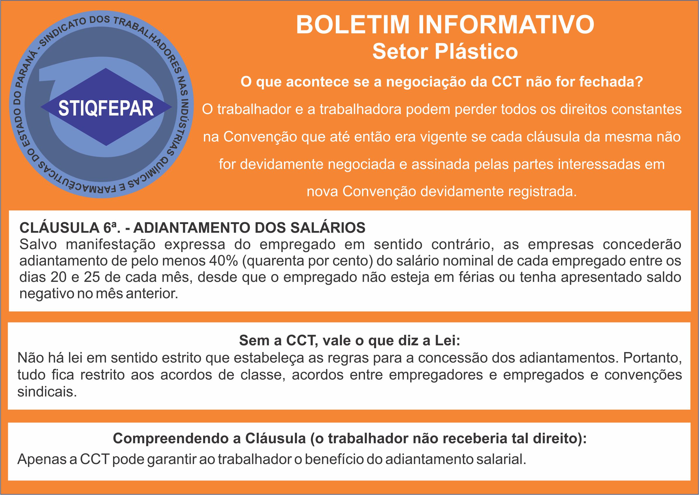 Compreendendo a Convenção – Cláusula Sexta