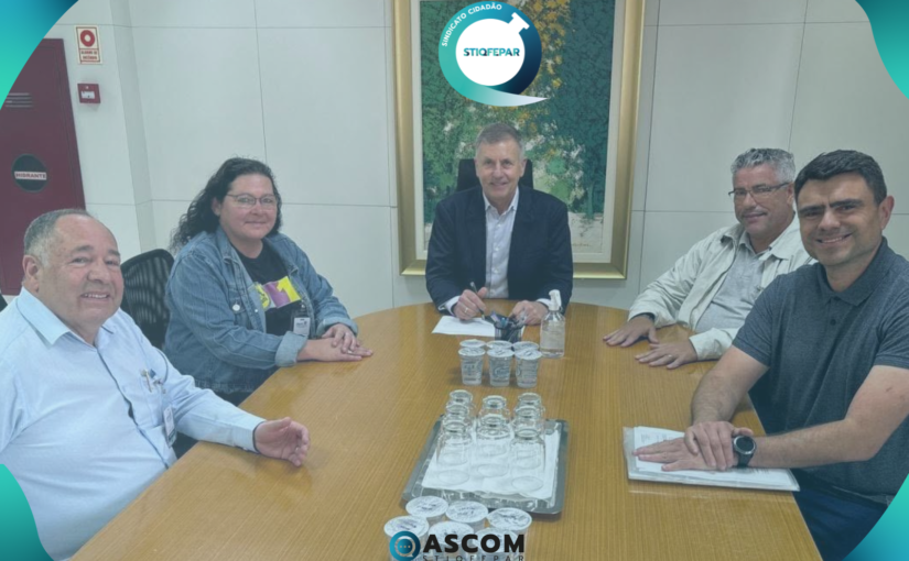 Francisco Sobrinho se reúne com Secretário da Administração do Estado e Presidente do STIG-PR